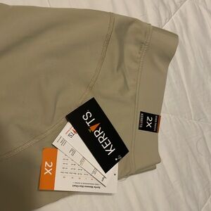 NWT Kerrits Flow Rise performance tight in Tan, Size 2X